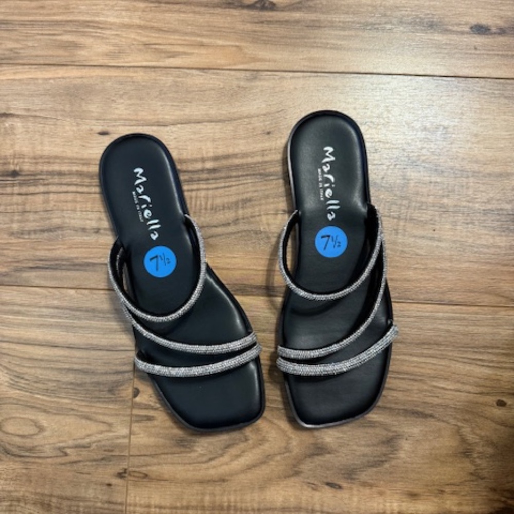 Gorgeous Mariella Italian Made Sparkle sandals - Brand New G - Picture 2 of 4